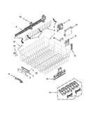 Upper rack and track parts