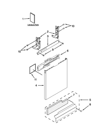 Door and panel parts