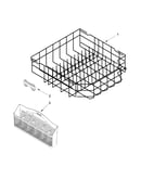 Lower rack parts