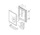 Kenmore 10669312310 refrigerator door parts diagram