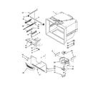 Kenmore 59669353010 freezer liner parts diagram