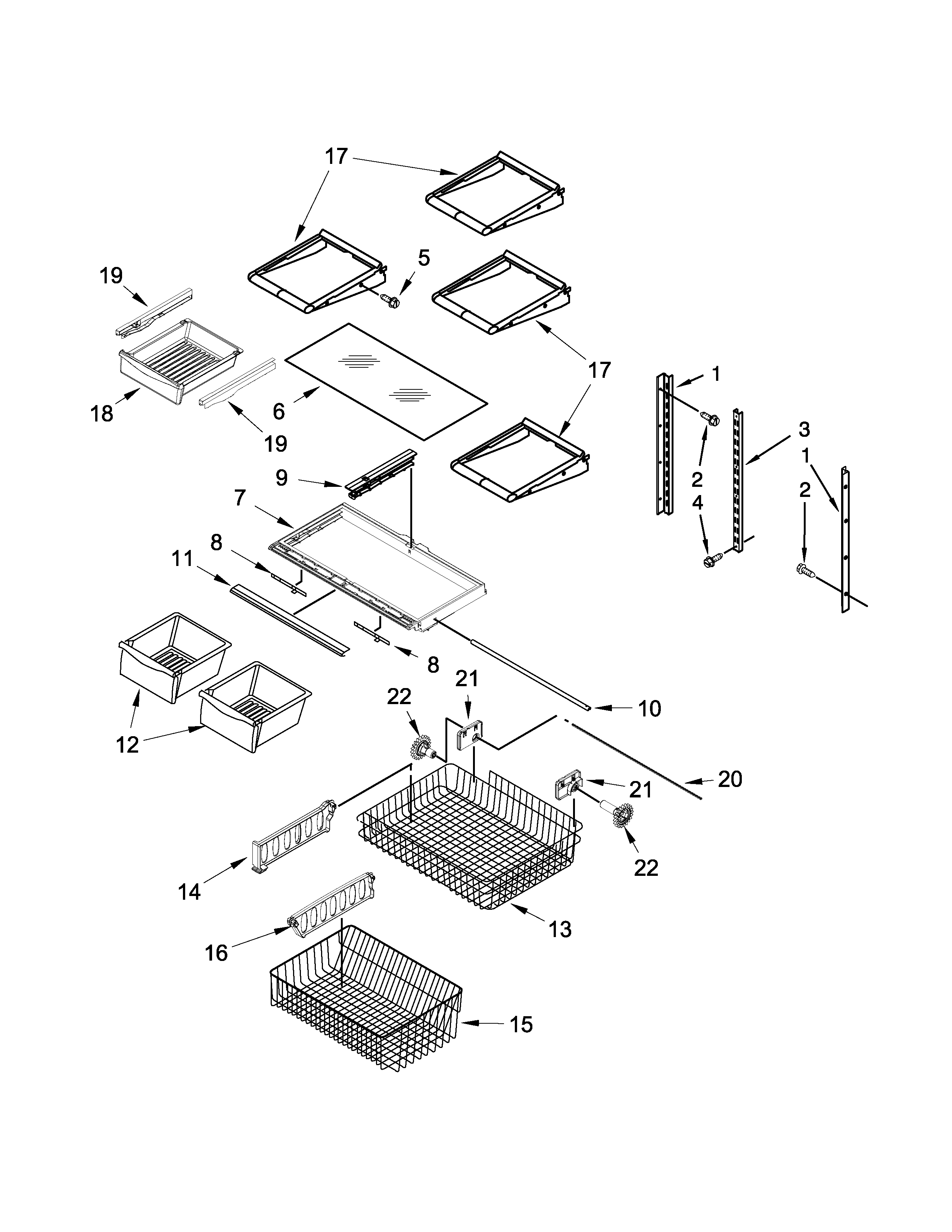 SHELF PARTS
