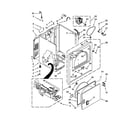 Kenmore 110C71492310 cabinet parts diagram