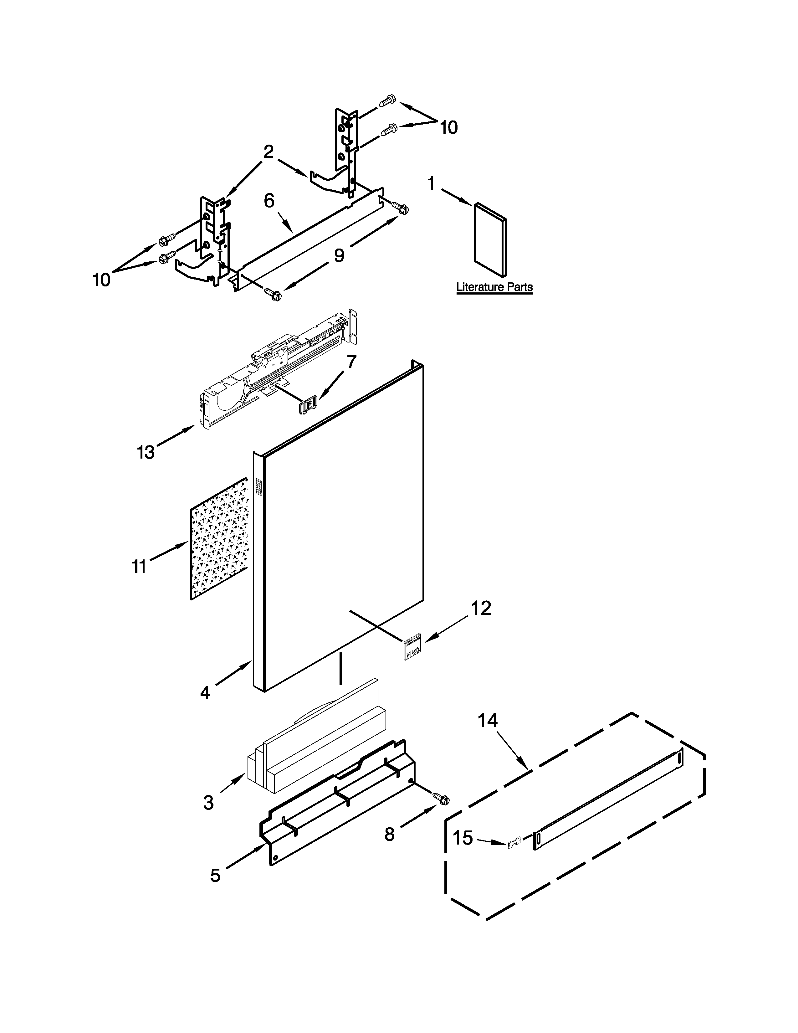 Door panel parts