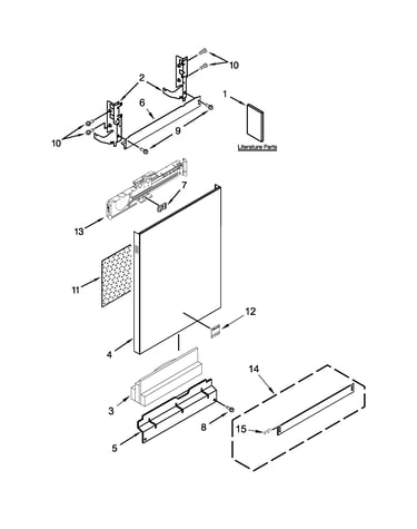Door panel parts