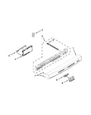 Control panel and latch parts
