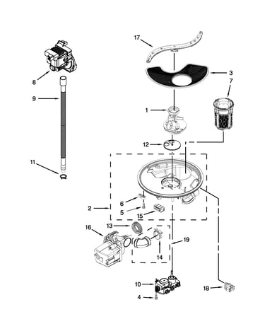 Pump and motor parts
