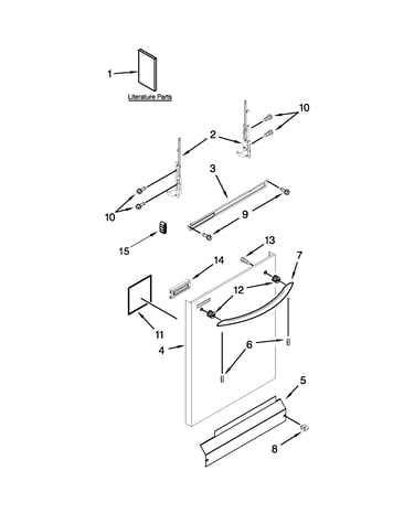 Door and panel parts