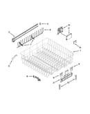 Upper rack and track parts