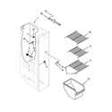 Kenmore 10650022211 freezer liner parts diagram