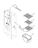 Freezer liner parts