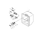 Kenmore 59669339010 refrigerator liner parts diagram