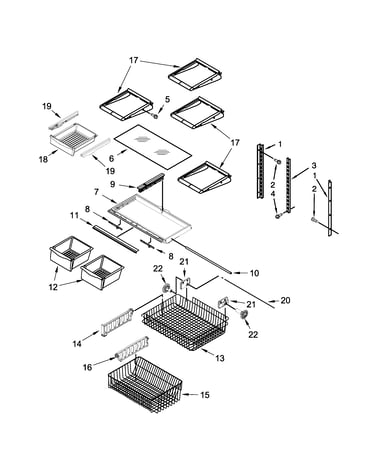 Shelf parts