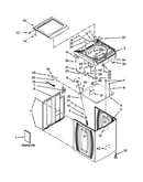 Top and cabinet parts