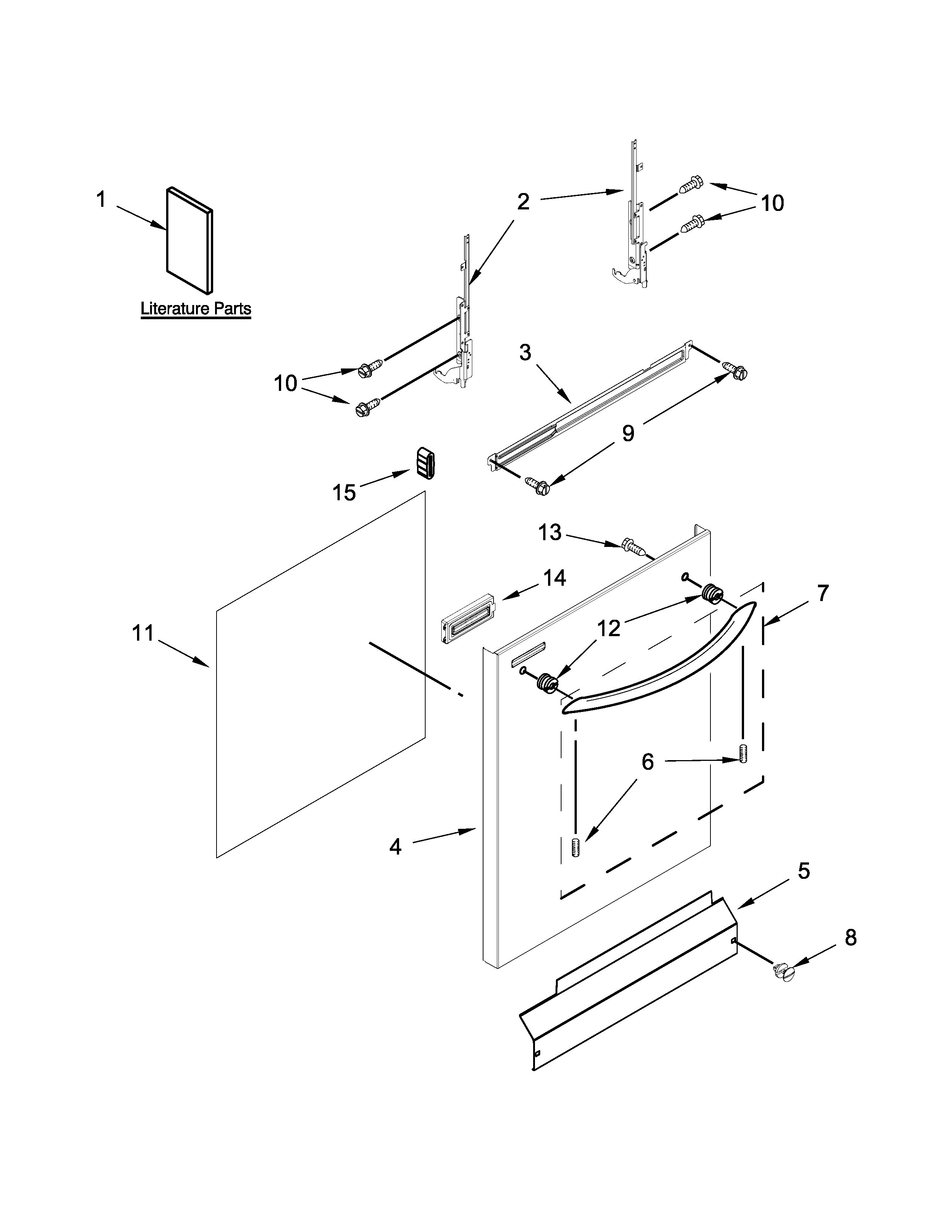 Door and panel parts