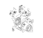 Kenmore 11062102311 bulkhead parts diagram