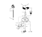Kenmore 66513032K116 pump, washarm and motor parts diagram