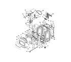 Kenmore 11068103310 cabinet parts diagram