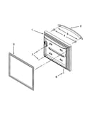 Freezer door parts