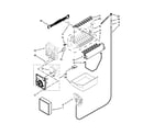Kenmore Elite 59676269701 icemaker parts diagram