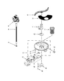 Pump, washarm and motor parts