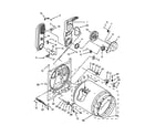 Kenmore 7MKGDS400DW0 bulkhead parts diagram