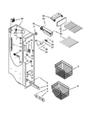 Freezer liner parts