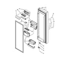 Kenmore Elite 10654789801 refrigerator door parts diagram