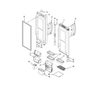 Kenmore 59679523012 refrigerator door parts diagram
