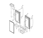 Kenmore 59672009015 refrigerator door diagram