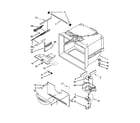 Kenmore 59679212012 freezer liner parts diagram