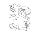 Kenmore 59669362010 freezer liner parts diagram