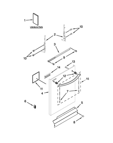 Door and panel parts