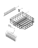 Lower rack parts