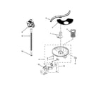 Kenmore 66513073K215 pump, washarm and motor parts diagram