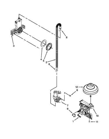 Fill, drain & overfill parts
