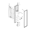 Kenmore 10658143802 freezer door parts diagram