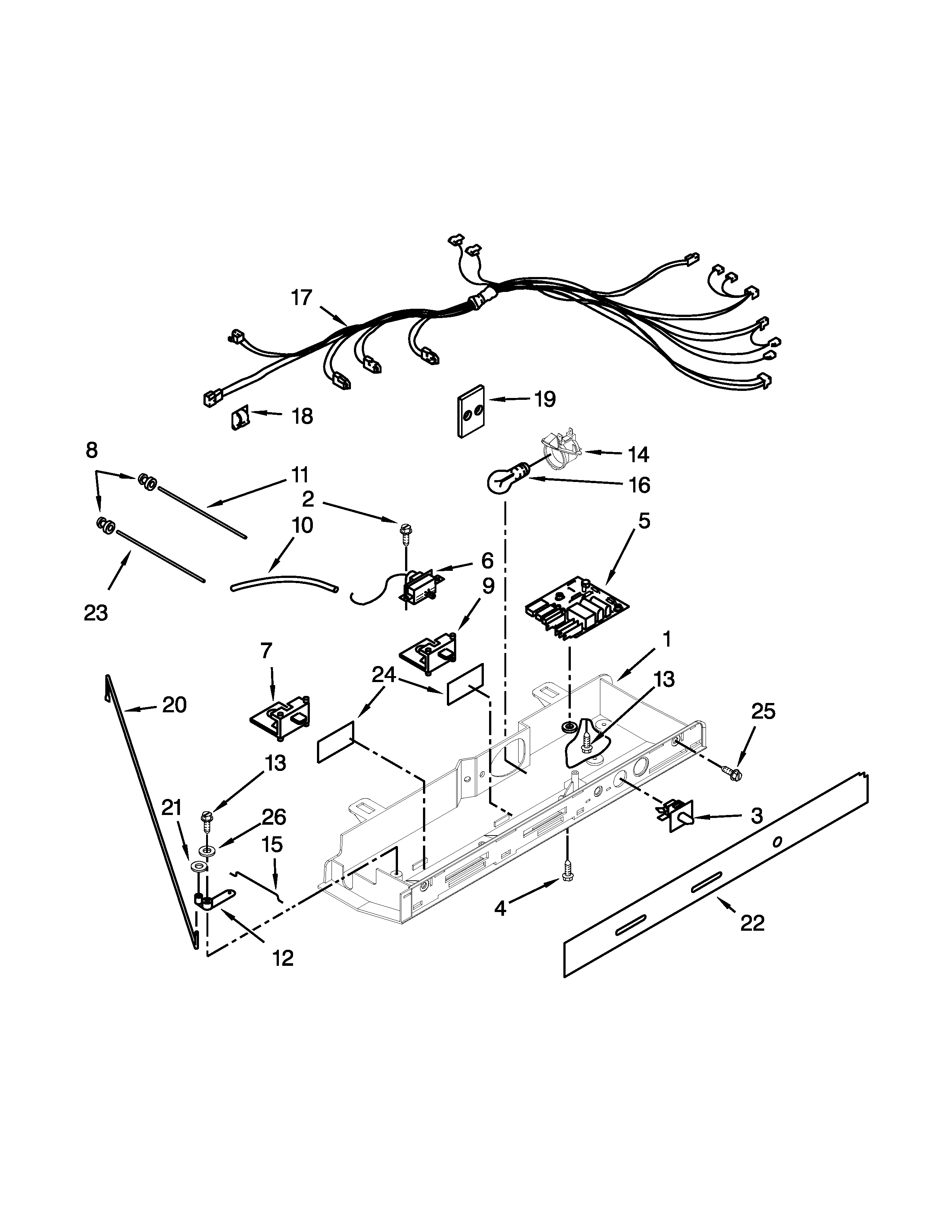 Control box parts