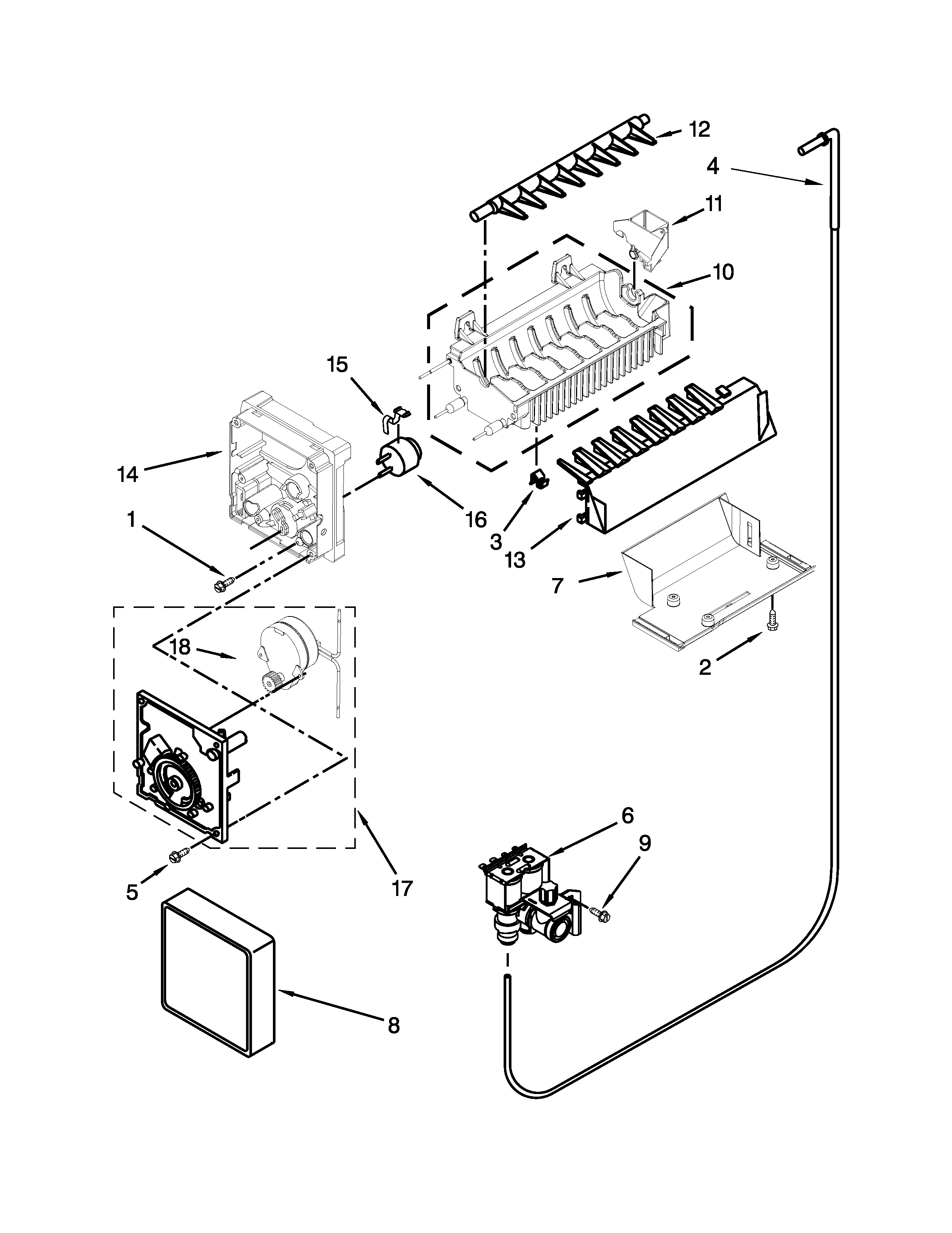 Icemaker parts