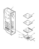 Freezer liner parts