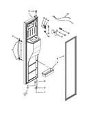 Freezer door parts