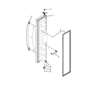 Kenmore 10651799410 freezer door parts diagram