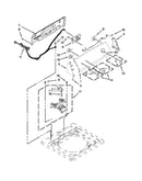 Controls and water inlet parts