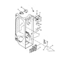 Kenmore Elite 10658703800 refrigerator liner parts diagram