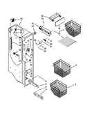Freezer liner parts