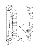 Motor and ice container parts