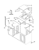 Top and cabinet parts