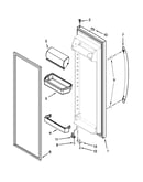 Refrigerator door parts