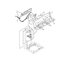 Kenmore 11025102311 console and water inlet parts diagram