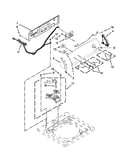 Controls and water inlet parts